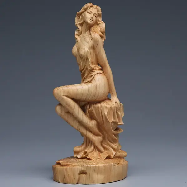Knicknack 5 - Wooden Vase